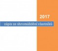 zápis ze shromáždění vlatníků - 7.11.2017